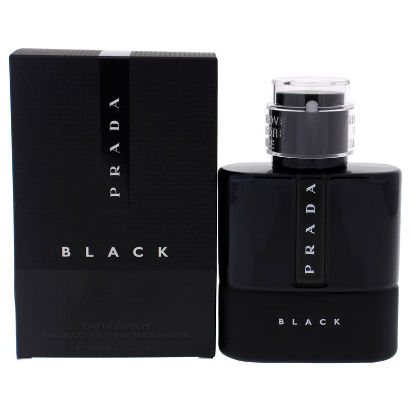 Prada Luna Rossa Black Eau de Parfum Spray, 1.7 oz (50ml), Men - authentic designer fragrance bottle