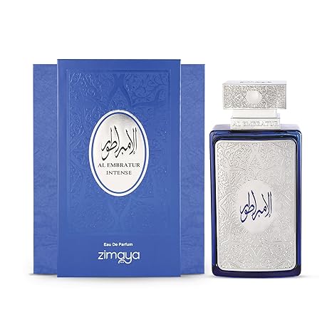 Zimaya Al Embratur Intense Eau de Parfum Spray, 3.4 oz (100ml), Unisex - authentic designer fragrance bottle