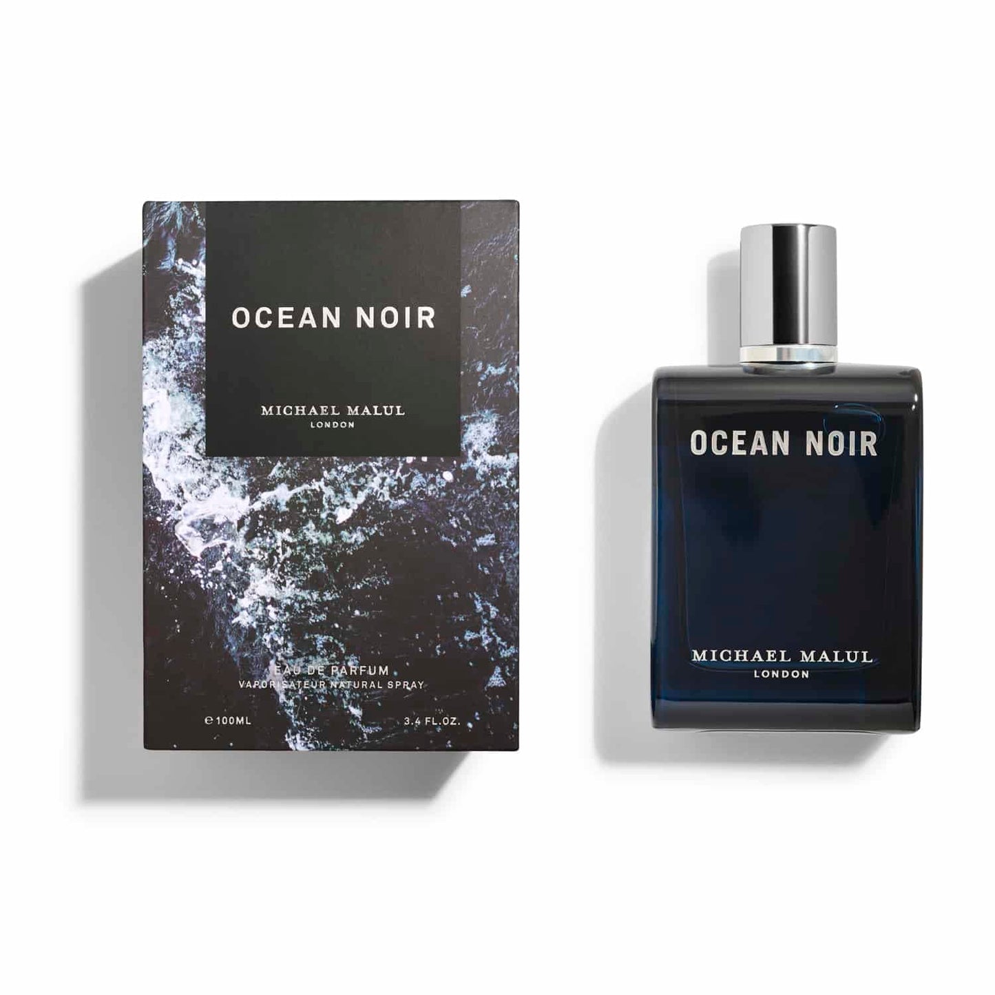 Michael Malul Ocean Noir Eau de Parfum Spray, 3.4 oz (100ml), Men