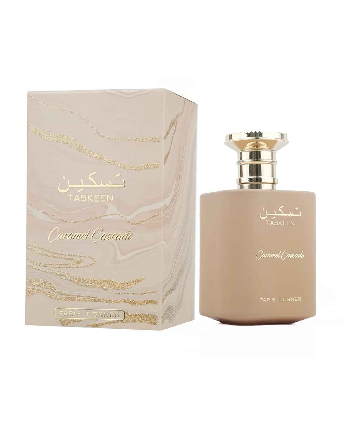 TASKEEN CARAMEL CASCADE 3.4 oz Eau De Parfum Spray By PARIS CORNER For Women
