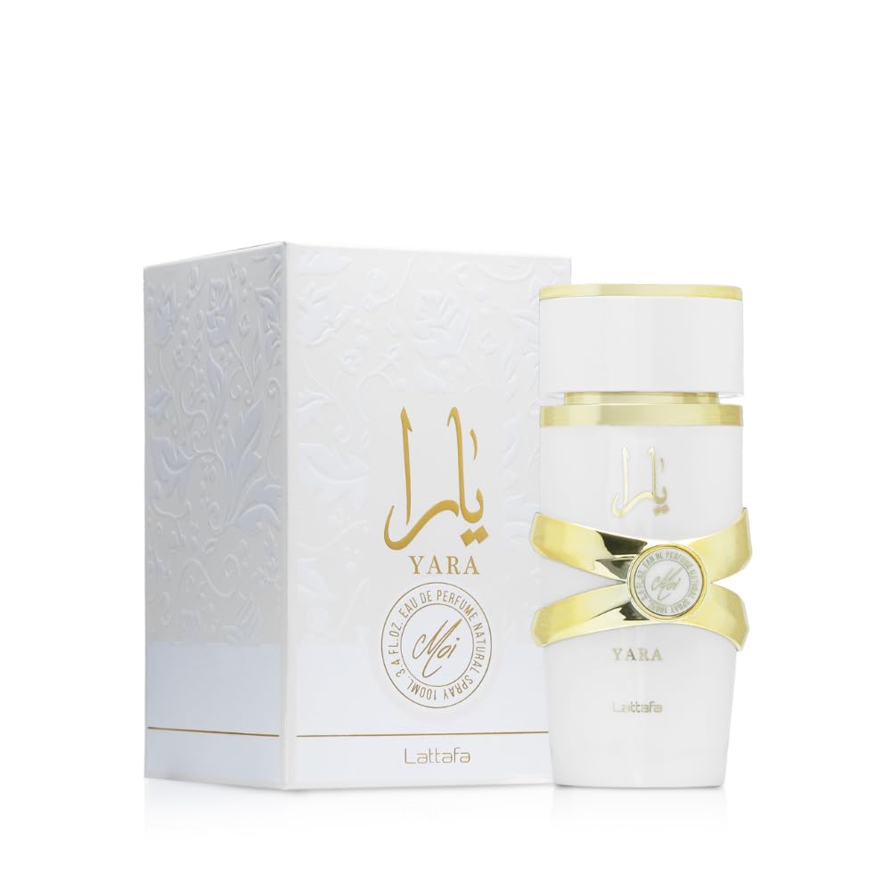Lattafa Yara Moi Eau de Parfum Spray, 3.4 oz (100ml), Women - authentic designer fragrance bottle