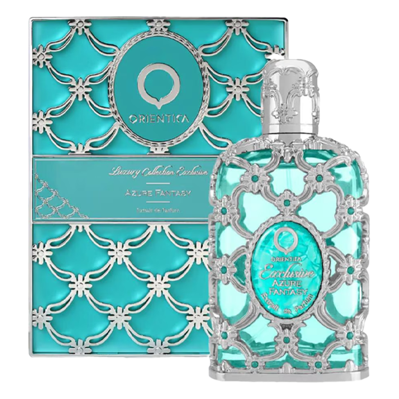 Orientica Azure Fantasy Eau de Parfum Spray, 2.7 oz (80ml), Unisex