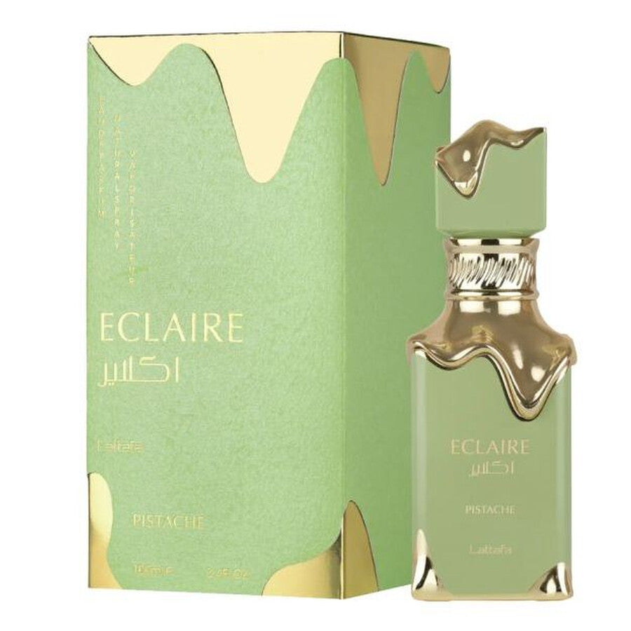 Lattafa Eclair Pistache Eau de Parfum Spray, 3.4 oz (100ml), Women