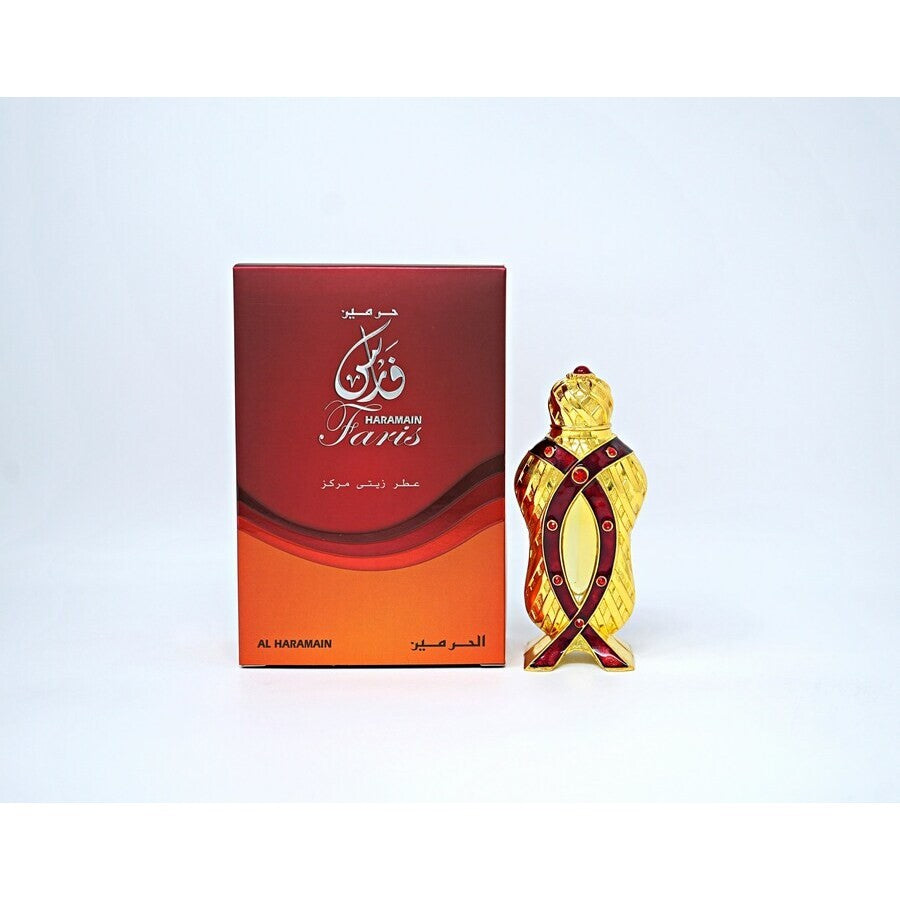 Al Haramain Faris Eau de Parfum Oil, 12 ml, Unisex