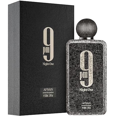 9 PM NIGHTOUT   3.3 oz(100ml)   Extrait De Parfum Spray    By AFNAN For Men & Women (Unisex)