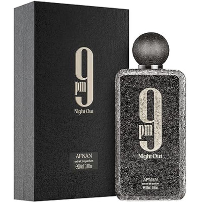 9 PM NIGHTOUT   Extrait De Parfum Spray    By AFNAN For Men & Women (Unisex)