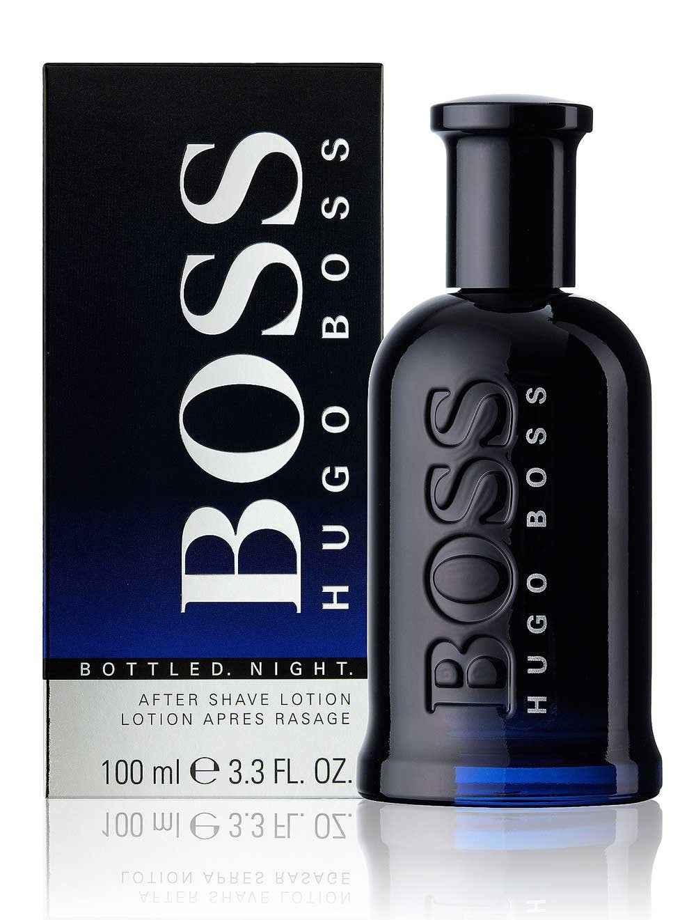 BOSS BOTTLED NIGHT   3.4 oz (100ml)   Eau De Toilette Spray    By HUGO BOSS For Men