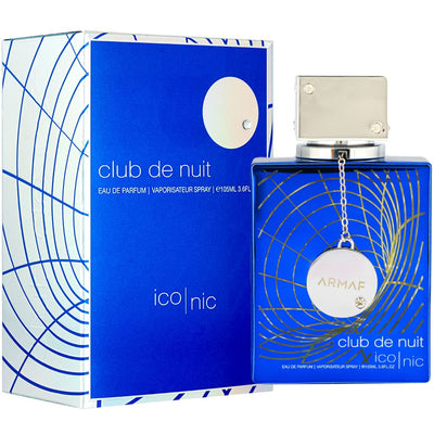 CLUB DE NUIT ICONIC   3.4 oz (100ml)   Eau De Parfum Spray    By ARMAF For Men
