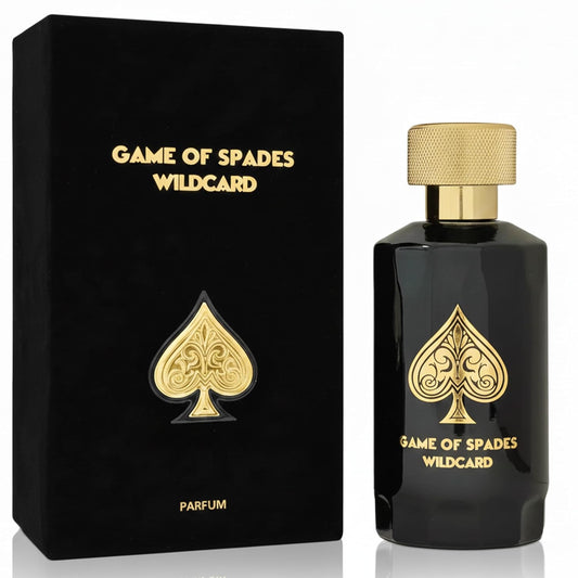 GAME OF SPADES WILD CARD   3.4 oz(100ml)   Eau De Parfum Spray    By JO MILANO For Men