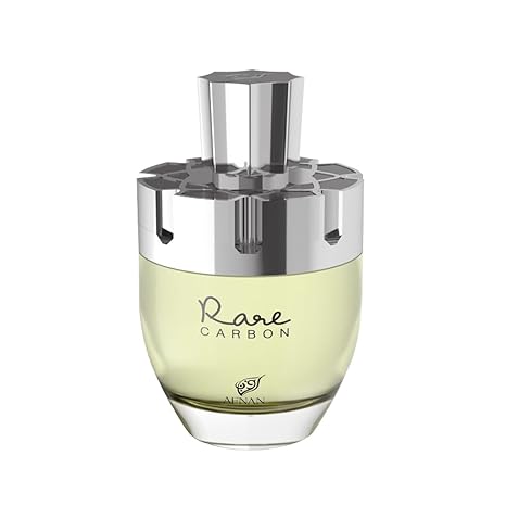 Afnan Rare Carbon Eau de Parfum Spray, 3.4 oz (100ml), Men