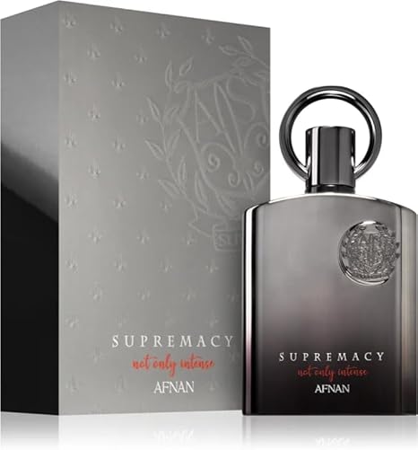 SUPREMACY NOT ONLY INTENSE   3.4 oz (100ml)   Eau De Parfum Spray    By AFNAN For Men