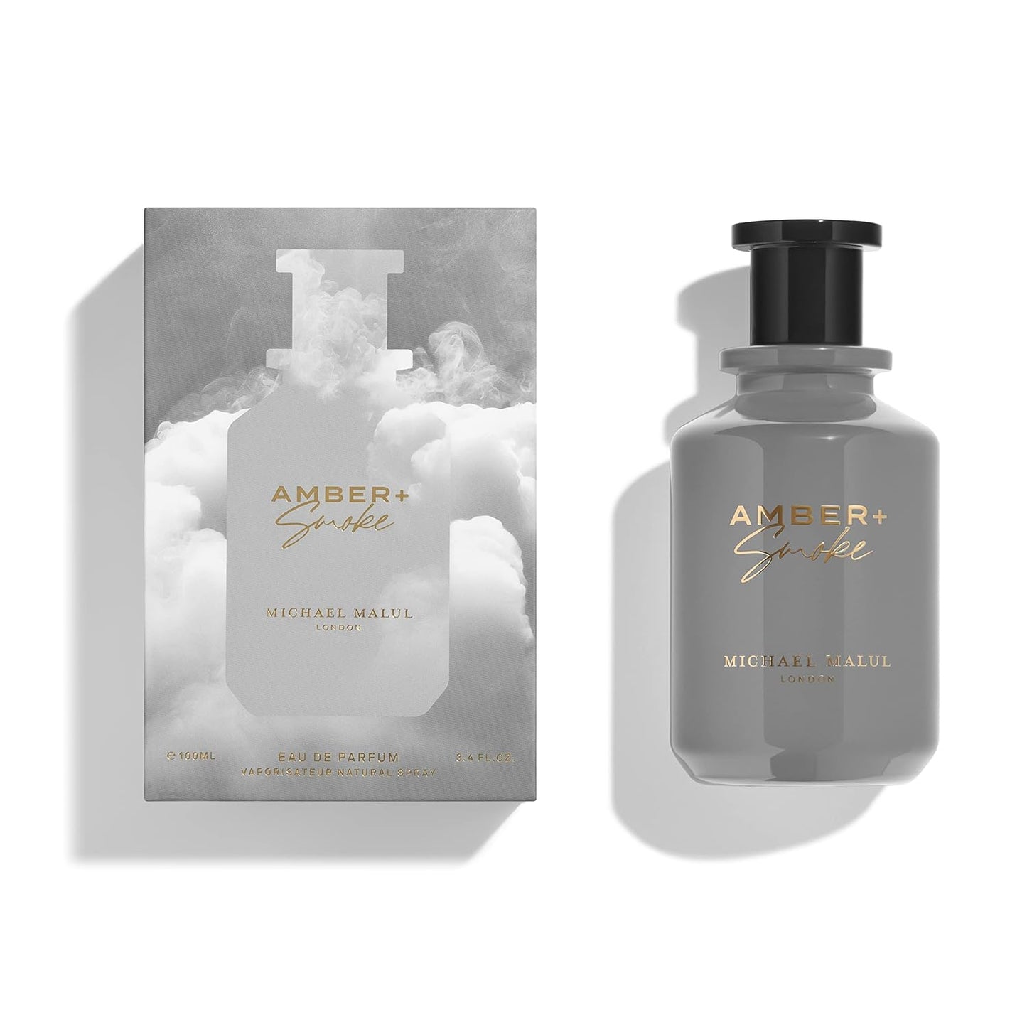 AMBER + SMOKE   3.4 oz (100ml)   Eau De Parfum Spray    By MICHAEL MALUL For Men & Women (Unisex)