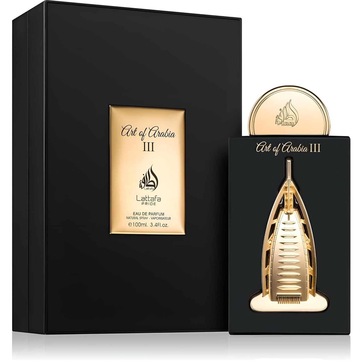 Lattafa Art Of Arabia III Eau de Parfum Spray, 3.4 oz (100ml), Unisex