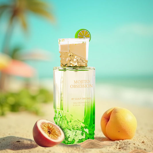 MOJITO OBSESSION   3.4 oz (100ml)   Eau De Parfum Spray    By GULF ORCHID For Men & Women (Unisex)