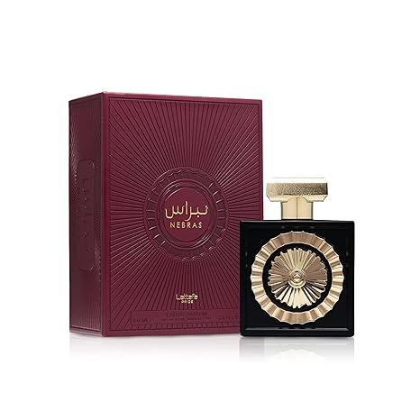 Lattafa Nebras Eau de Parfum Spray, 3.4 oz (100ml), Unisex - authentic designer fragrance bottle