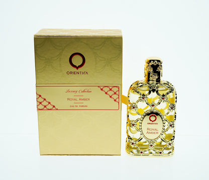 ROYAL AMBER   2.7 oz (80ml)   Eau De Parfum Spray    By ORIENTICA For Men & Women (Unisex)