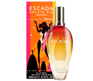 ROCKIN RIO LIMITED EDITION   3.4 oz (100ml)   Eau De Parfum Spray    By ESCADA For Women