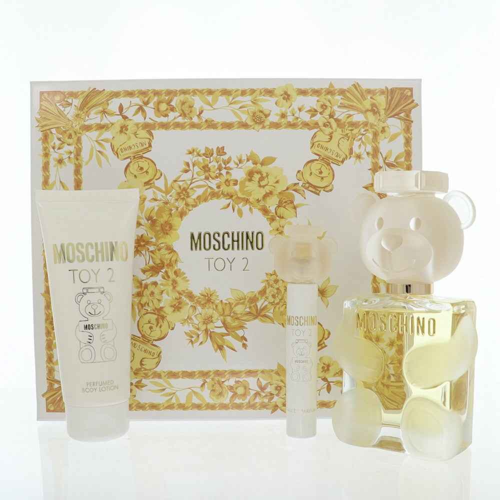 TOY 2   3.4 oz (100ml)   GIFTSET 3PC    By MOSCHINO For Women (Giftset)
