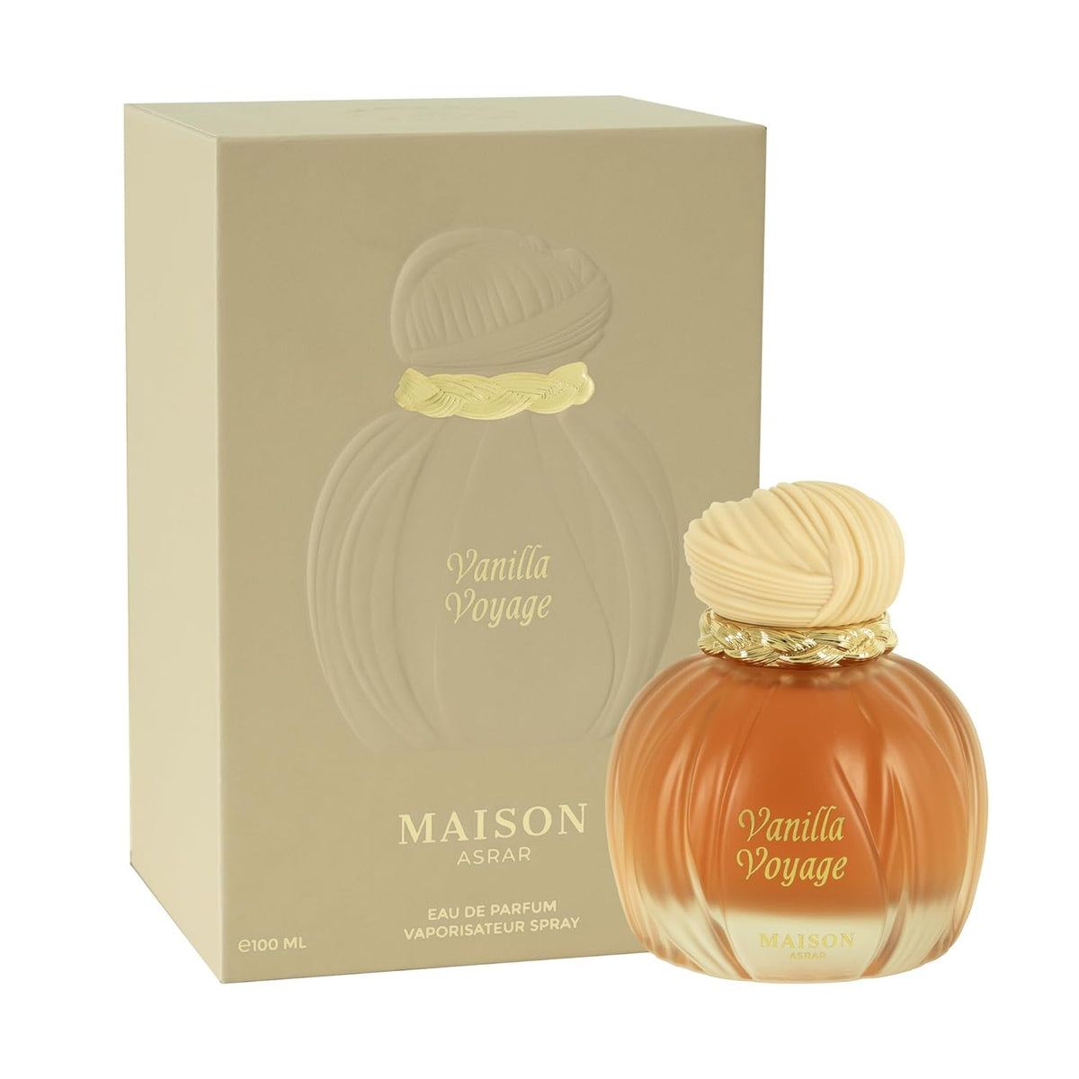 VANILLA VOYAGE   3.4 oz (100ml)   Eau De Parfum Spray    By MAISON ASRAR For Women
