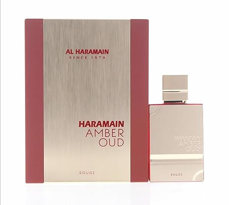 AMBER OUD ROUGE   2.0 oz   Eau De Parfum Spray    By AL HARAMAIN For Men & Women (Unisex)