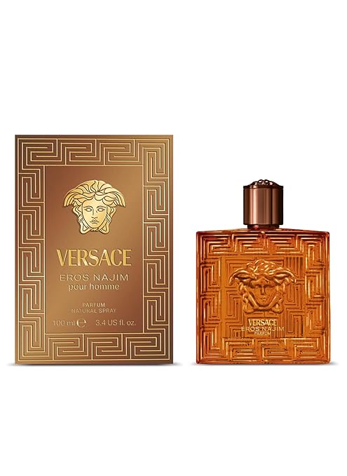 Versace Eros Najim Eau de Parfum Spray, 3.4 oz (100ml), Men