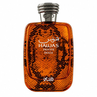 HAWAS PRIVATE DULCE   3.4 oz (100ml)   EXTRAIT DE PARFUM SPRAY    By RASASI For Men