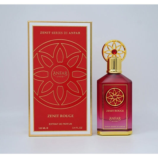 ZINAT ROUGE   3.4 oz (100ml)   Eau De Parfum Spray    By ANFAR For Women